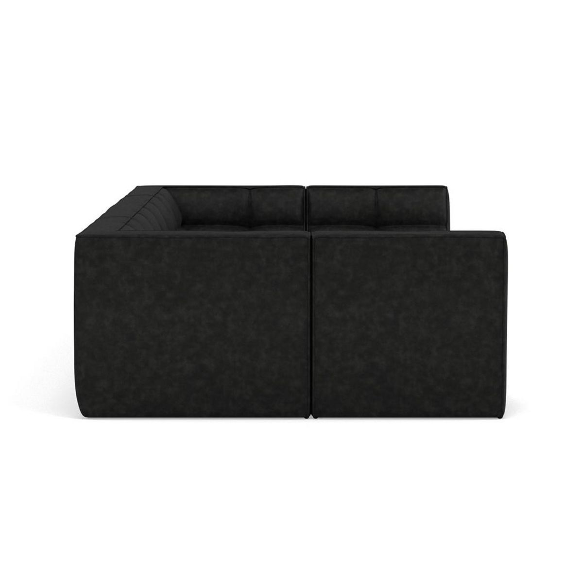 LISA DESIGN Alya - canapé modulable panoramique 7 places en simili