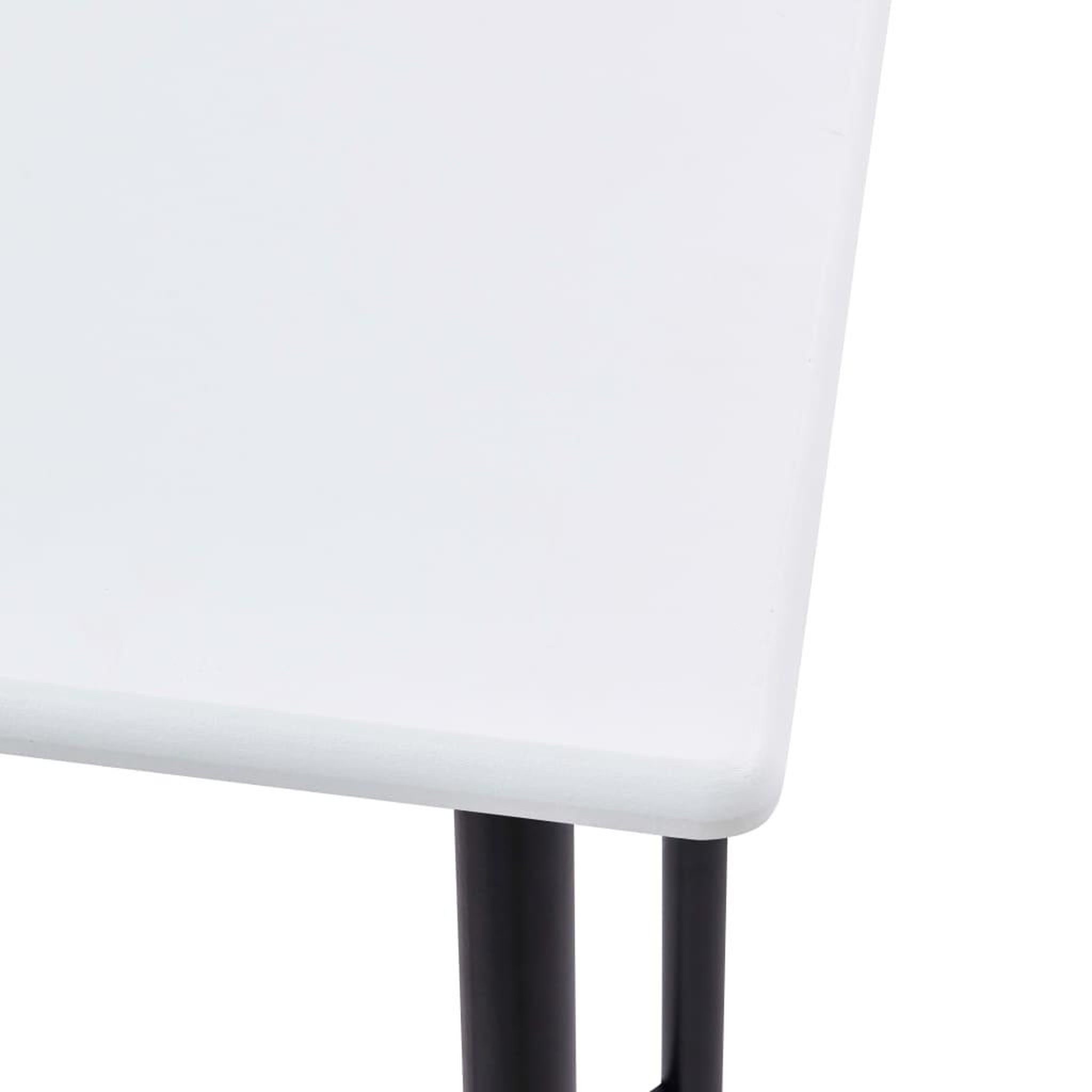 Voir la diapositive 4 : VIDAXL Ensemble de bar 5 pcs Tissu Noir