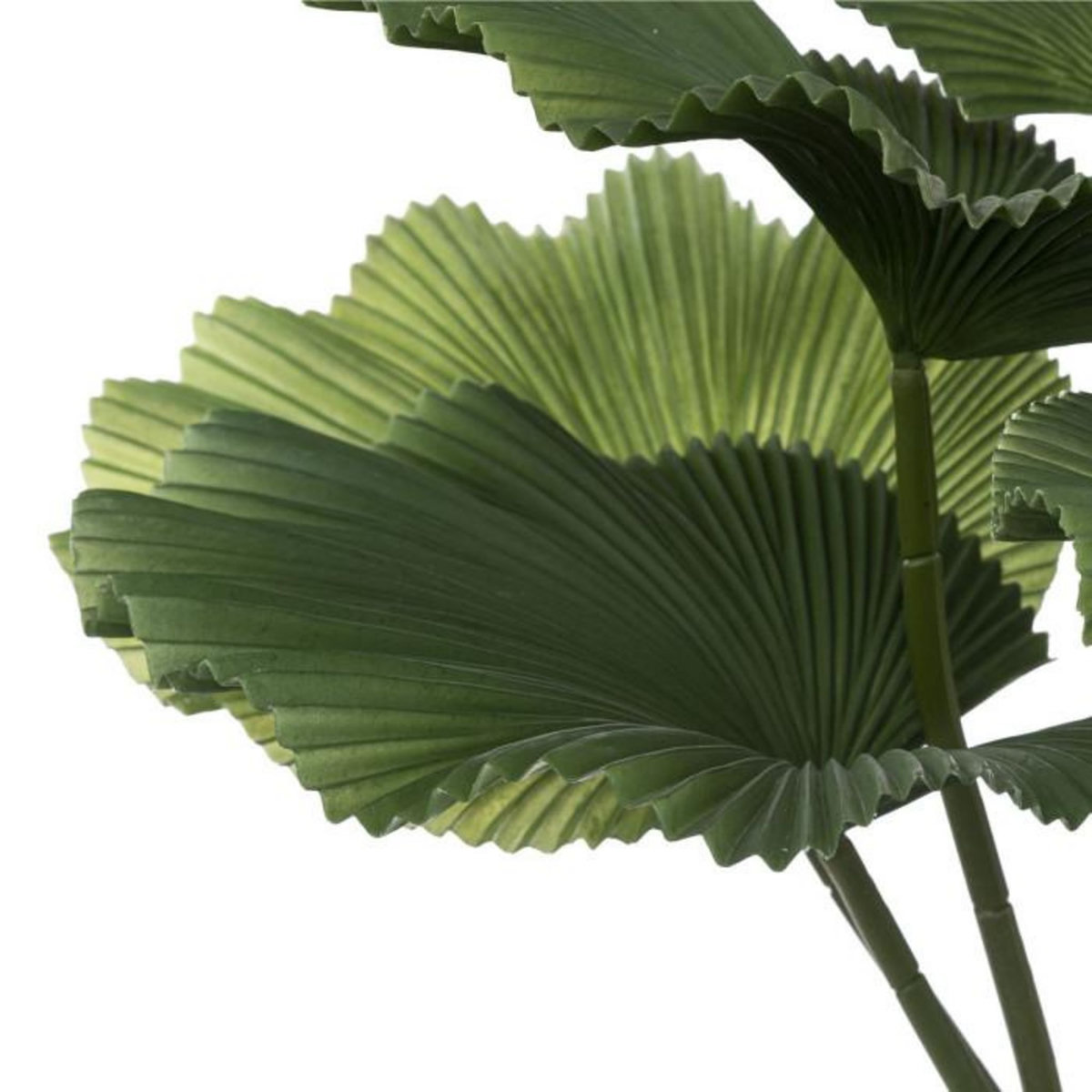 ATMOSPHERA Plante Artificielle Déco  Palmier  65cm Vert & Noir