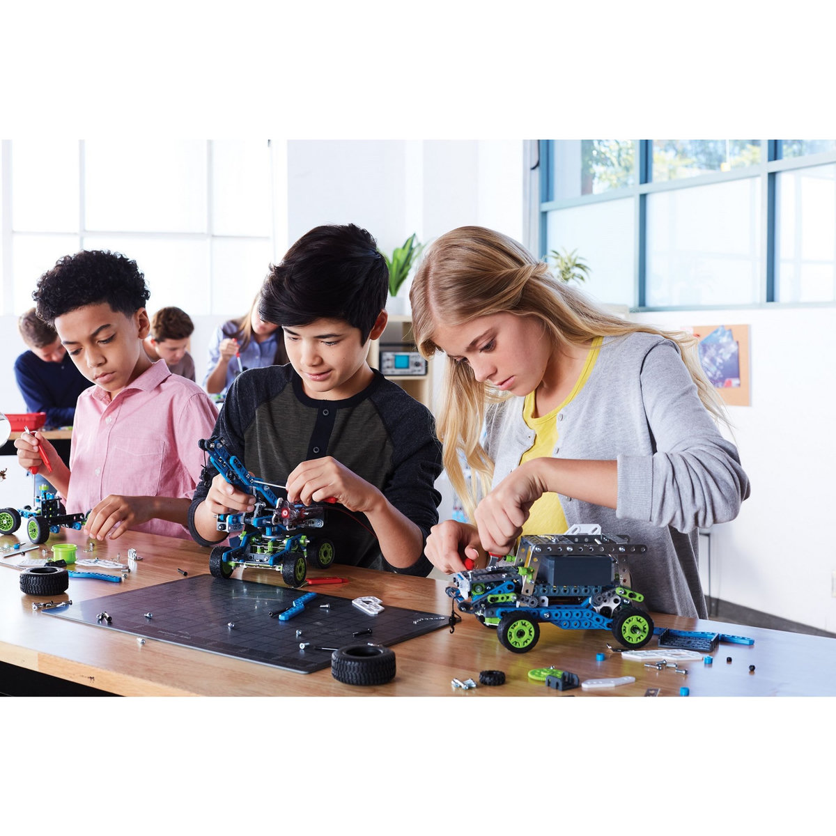 MECCANO  Kit d'inventions pour modèles motorisés et engrenages 419 pièces