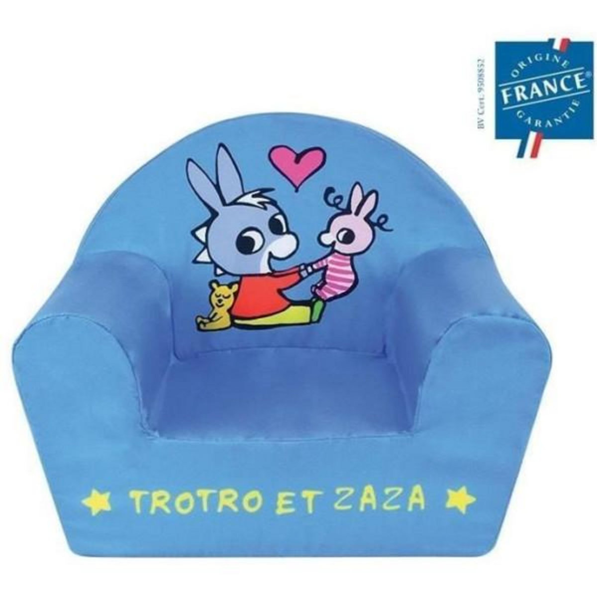 Fun House Fauteuil - Chaise - Bebe - Enfant  club enfant - TROTRO - FUN HOUSE - Intérieur - Enfant - Bleu