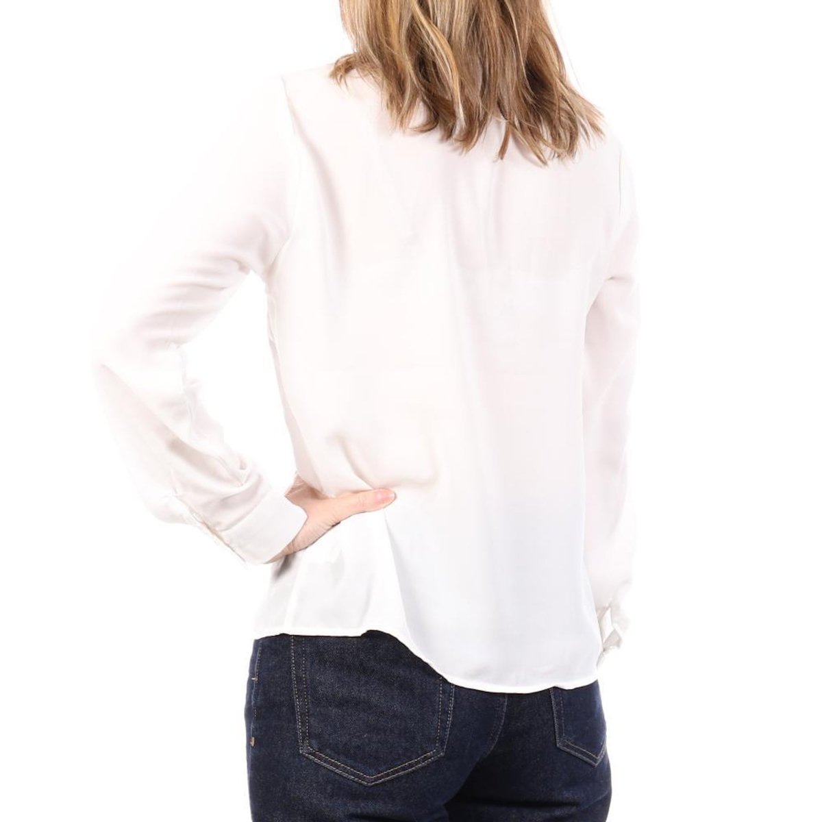 Only Chemise Écru Femme Only Alora