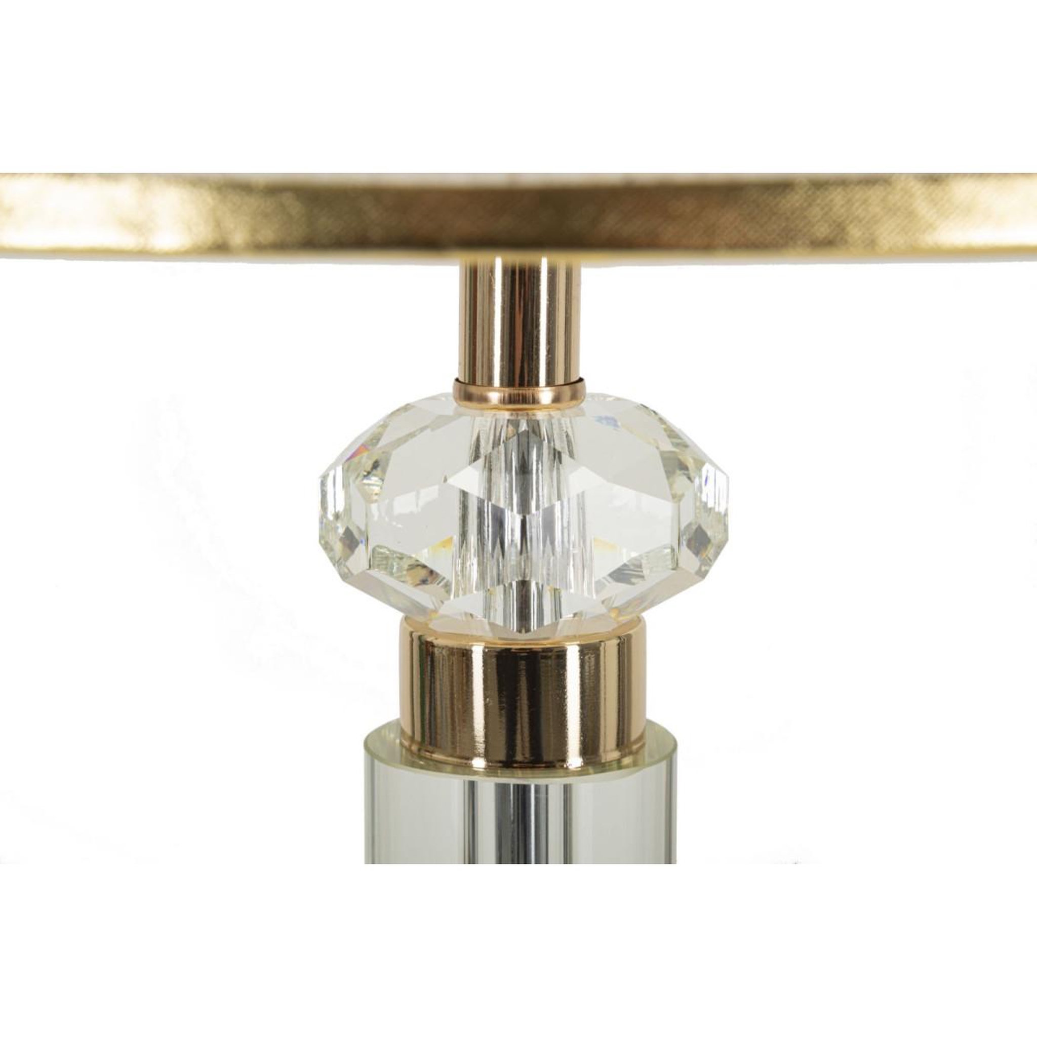 Voir la diapositive 4 : Paris Prix Lampe à poser design en verre  praga  52cm or