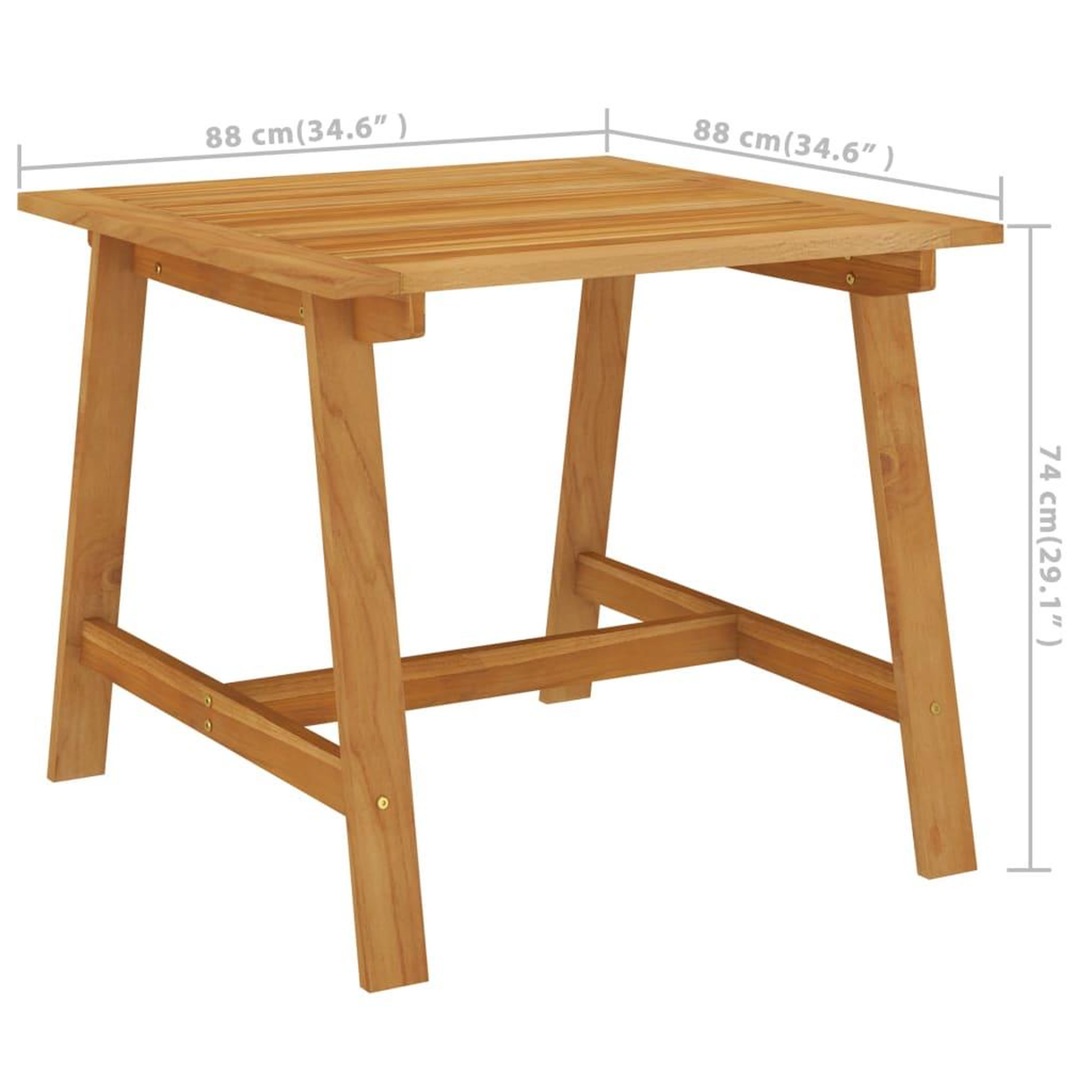 Voir la diapositive 6 : VIDAXL Ensemble a manger de jardin 3 pcs Noir