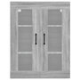 Voir la diapositive 3 : VIDAXL Armoire murale suspendue Sonoma gris 69,5x34x90 cm