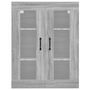 Voir la diapositive 3 : VIDAXL Armoire murale suspendue Sonoma gris 69,5x34x90 cm