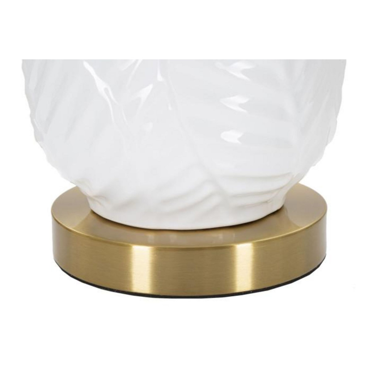 Paris Prix Lampe à Poser en Céramique  Camille  70cm Blanc