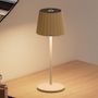 Voir la diapositive 5 : Lumisky Lampe de table sans fil LED ABBY Crème Aluminium