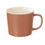 Voir la diapositive 2 : SECRET DE GOURMET Lot de 6 Mugs en Porcelaine  Nature  38cl Terracotta