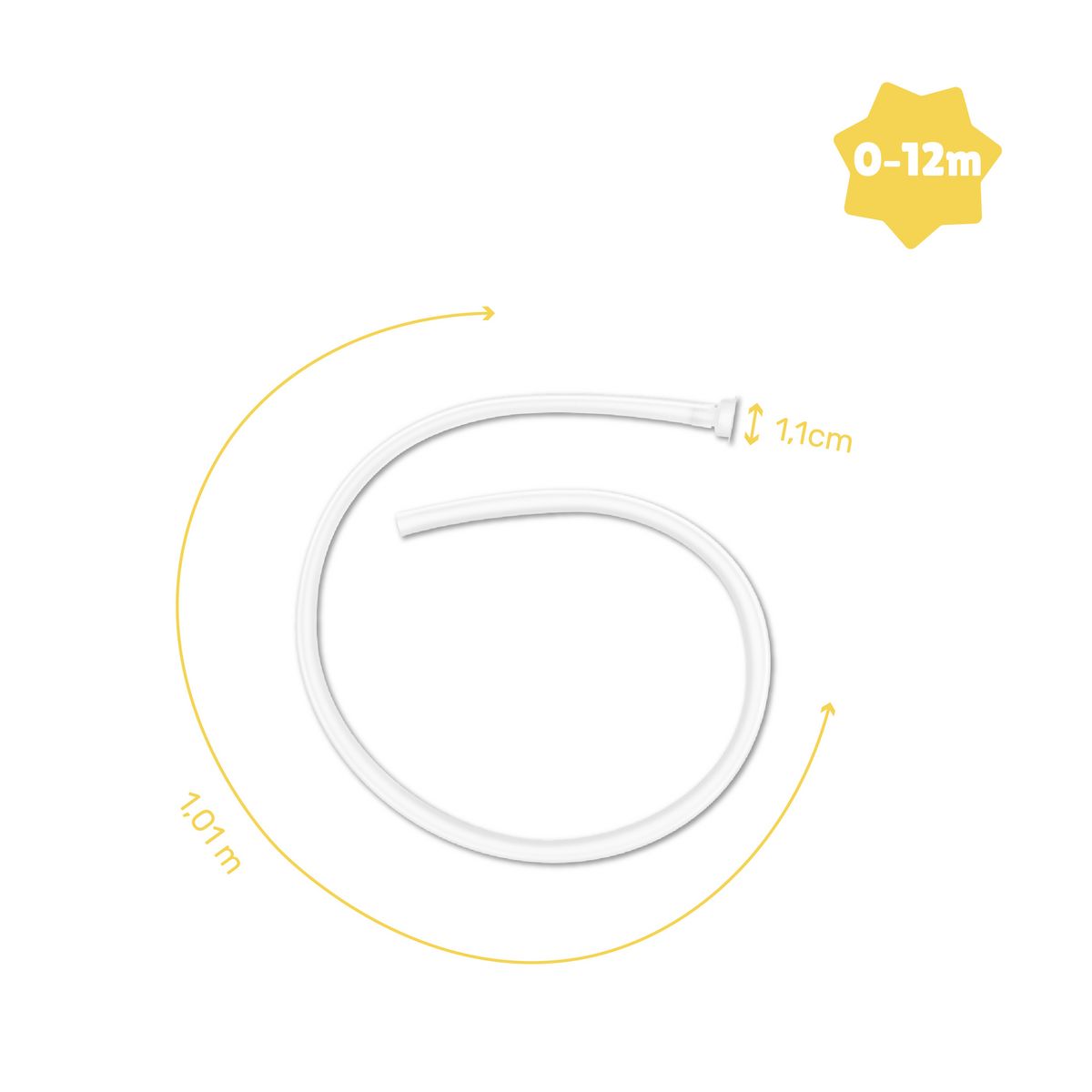 BADABULLE Tuyau d'évacuation pour  baignoire ergo ludique Montagne