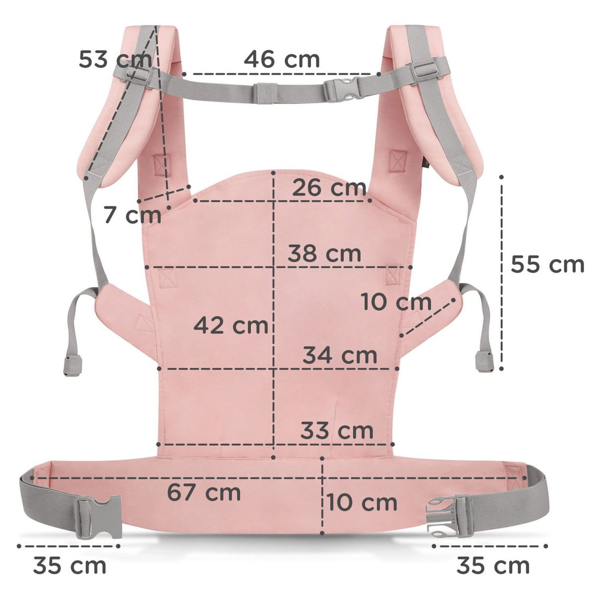 KINDERKRAFT Porte-bébé Nino