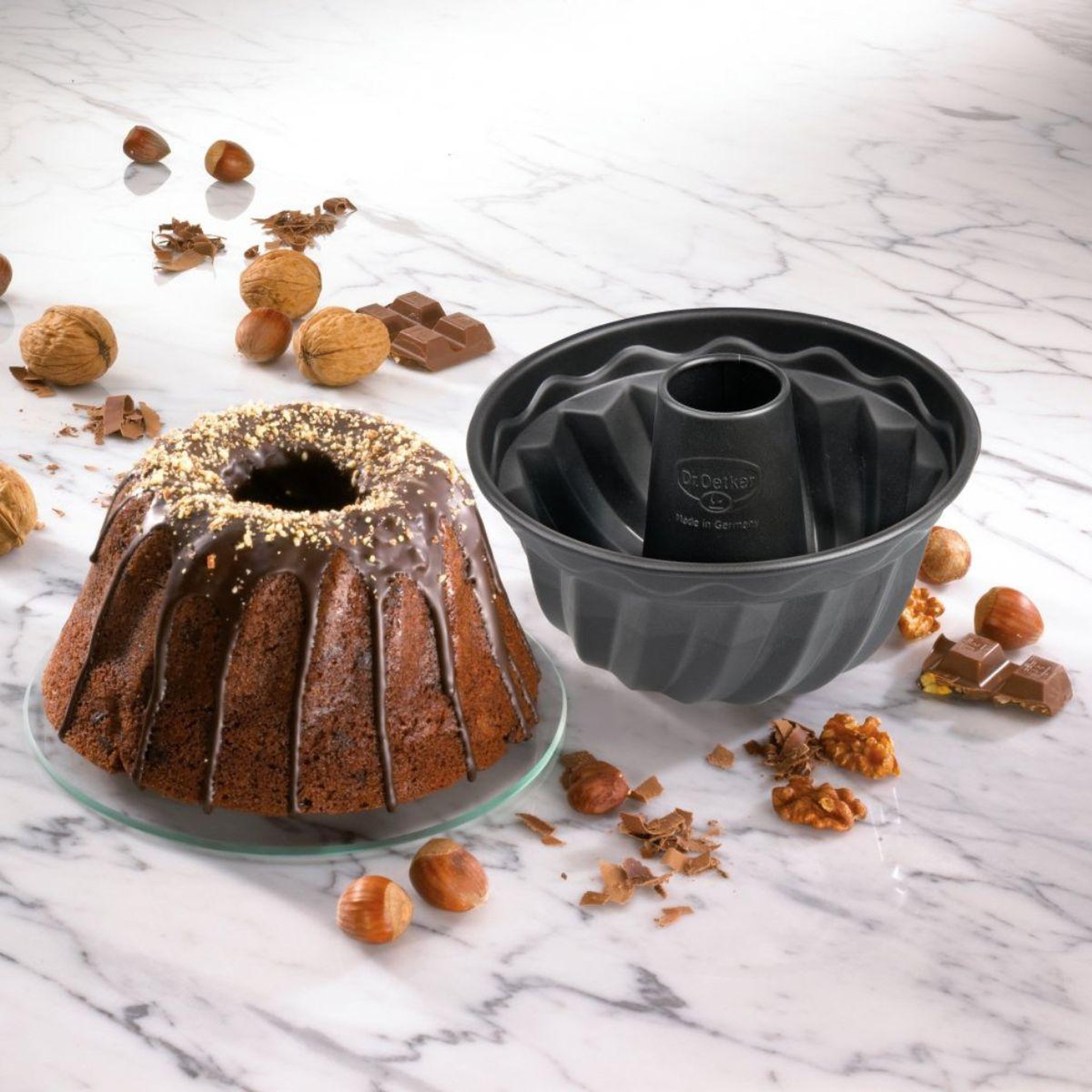 Voir la diapositive 2 : DR.OETKER Moule à kouglof 18 cm dr. Oetker back-freude