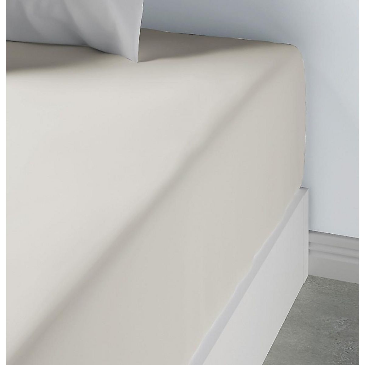 Les Ateliers du Linge Drap housse 100% coton 115g 57fils