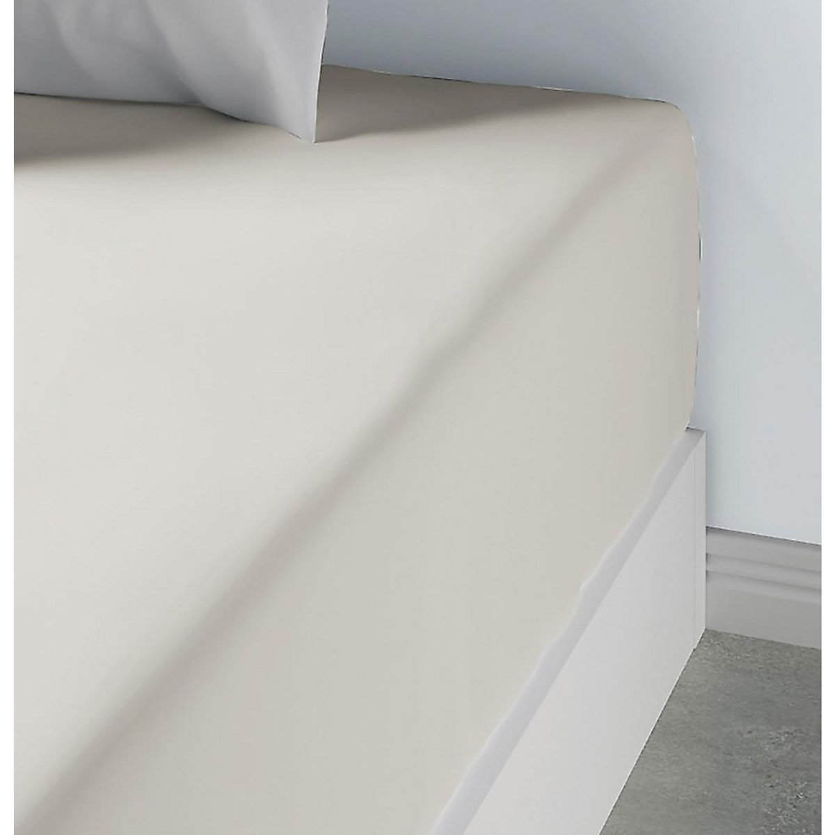 Les Ateliers du Linge Drap housse 100% coton 115g 57fils