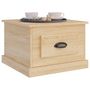 Voir la diapositive 4 : VIDAXL Table basse Chene sonoma 50x50x35 cm Bois d'ingenierie