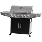 Habitat et Jardin Barbecue gaz  Party 7  - 7 Brûleurs dont 1 latéral - 20.9 kW