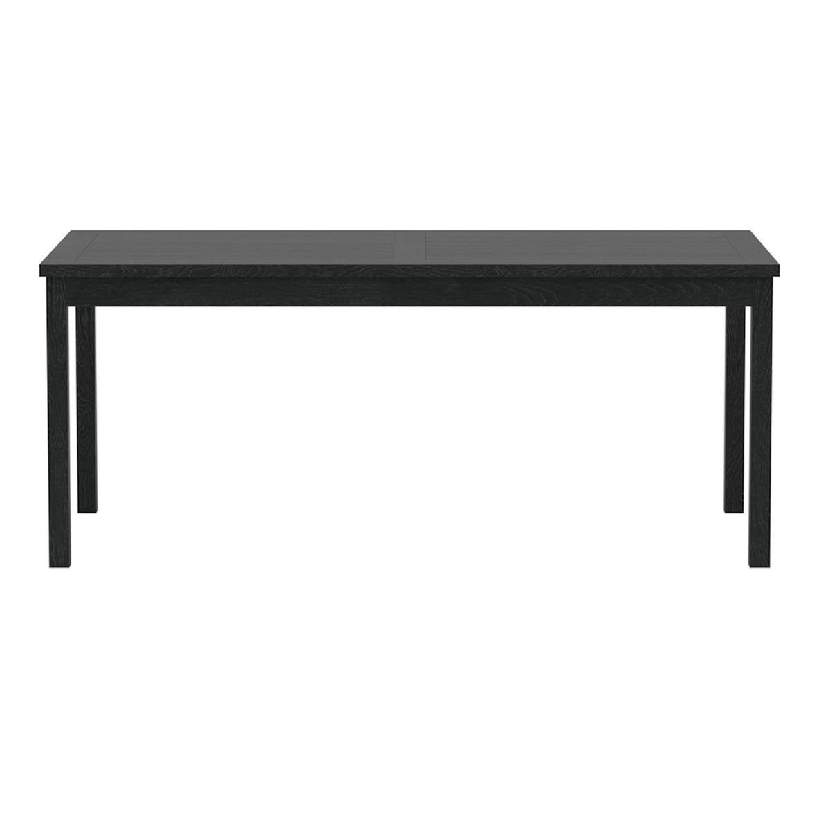 Paris Prix Table de Jardin en Teck  Kenya  180cm Noir