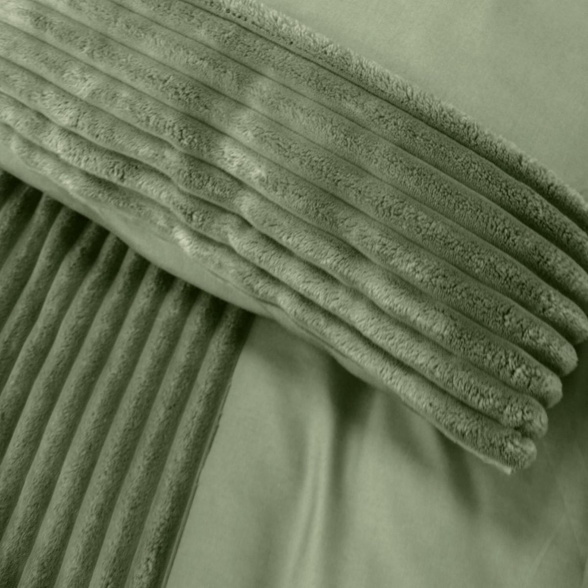 Home collection Parure housse de couette microfibre et velour