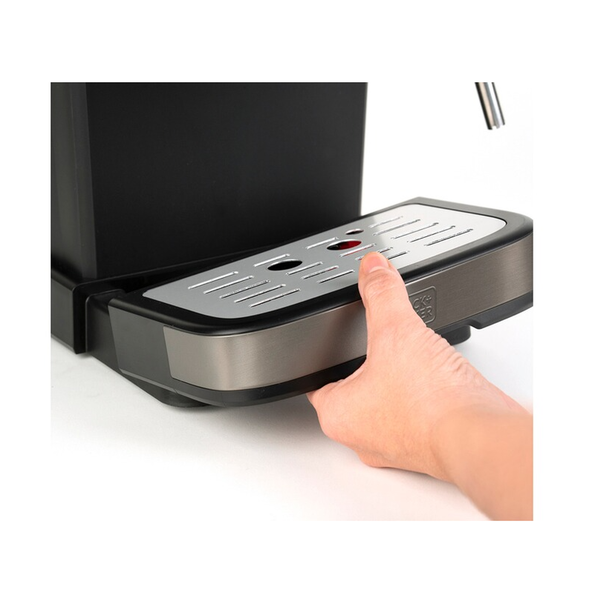 Voir la diapositive 6 : Black et Decker Machine à expresso 20 bars inox bronze - BXCO850E