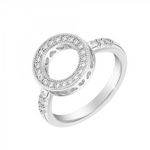 SC CRYSTAL Bague taille 54 SC Crystal ornée de Cristaux scintillants. Coloris disponibles : Gris