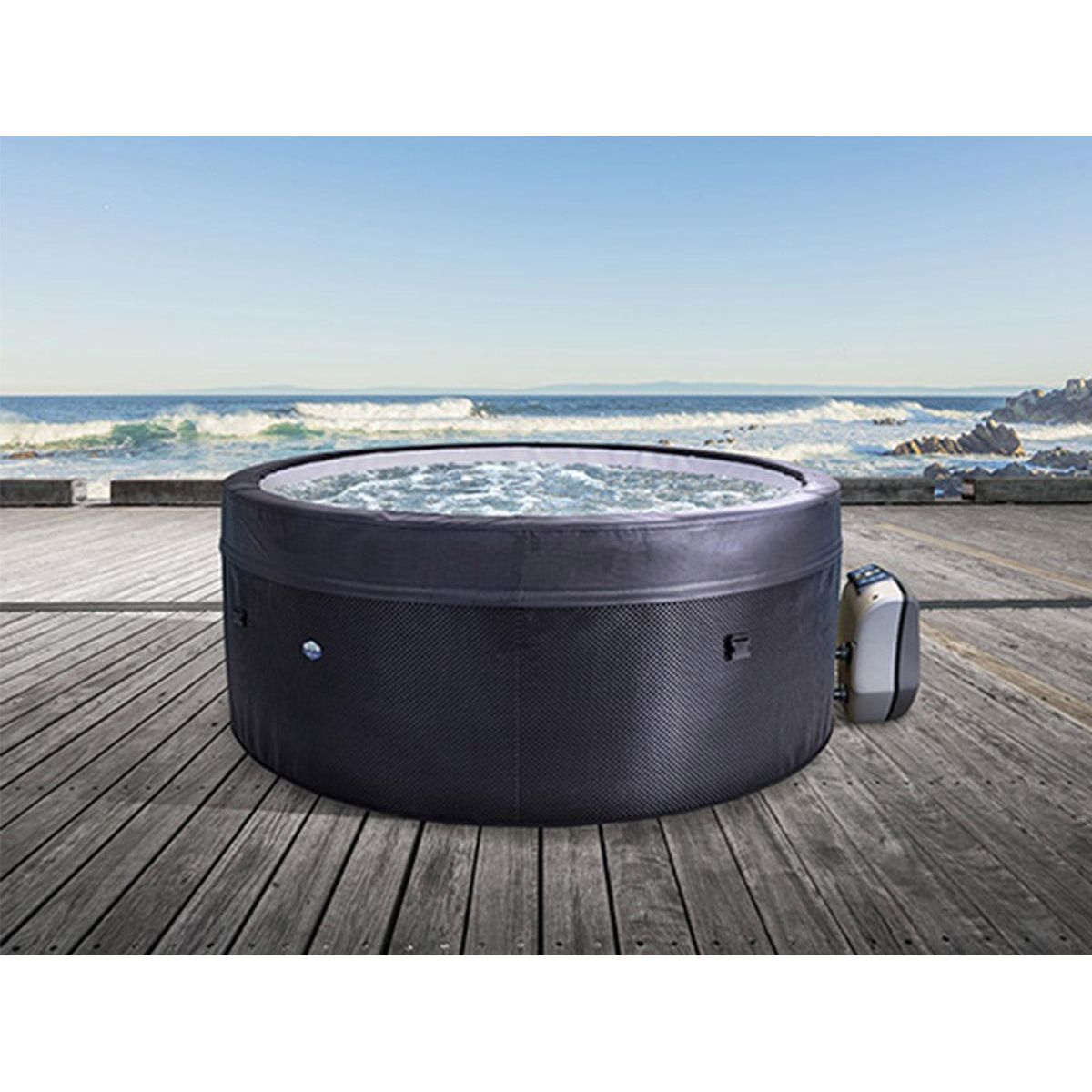 Netspa Spa portable semi-rigide Vita rond Bulles 4 places - Netspa