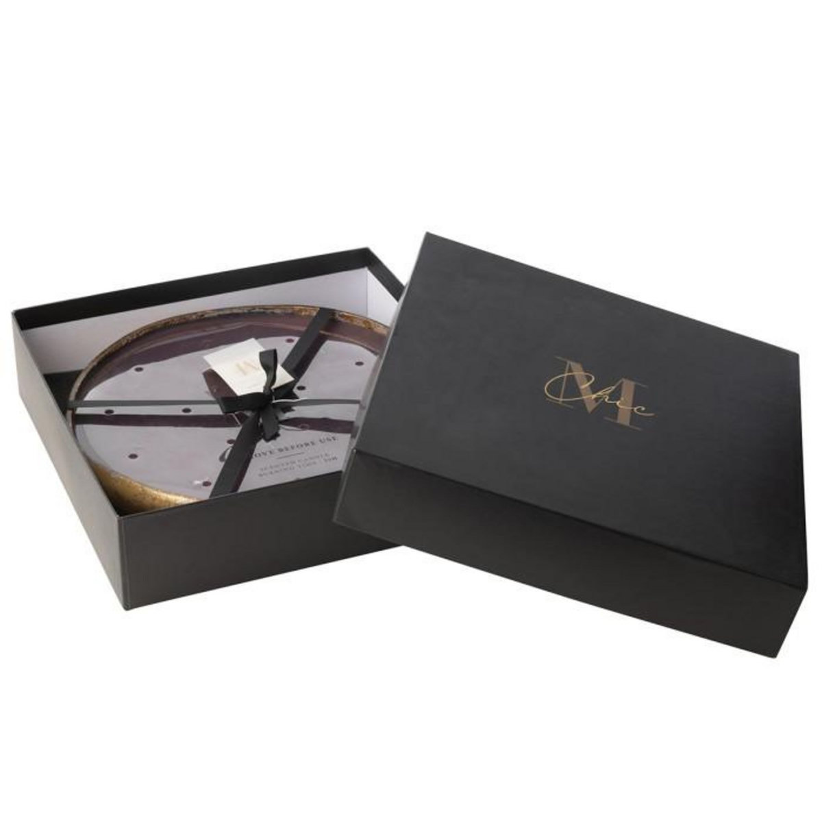 Paris Prix Bougie Parfumée Ronde  M-Chic  37cm Oud & Amber