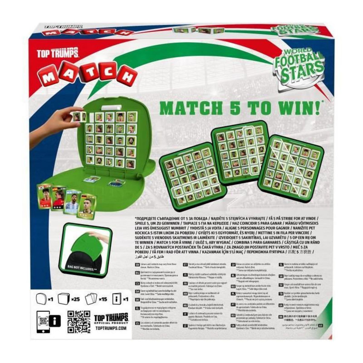 Winning Moves MATCH World Football Stars 2025 - Jeu de société - WINNING MOVES