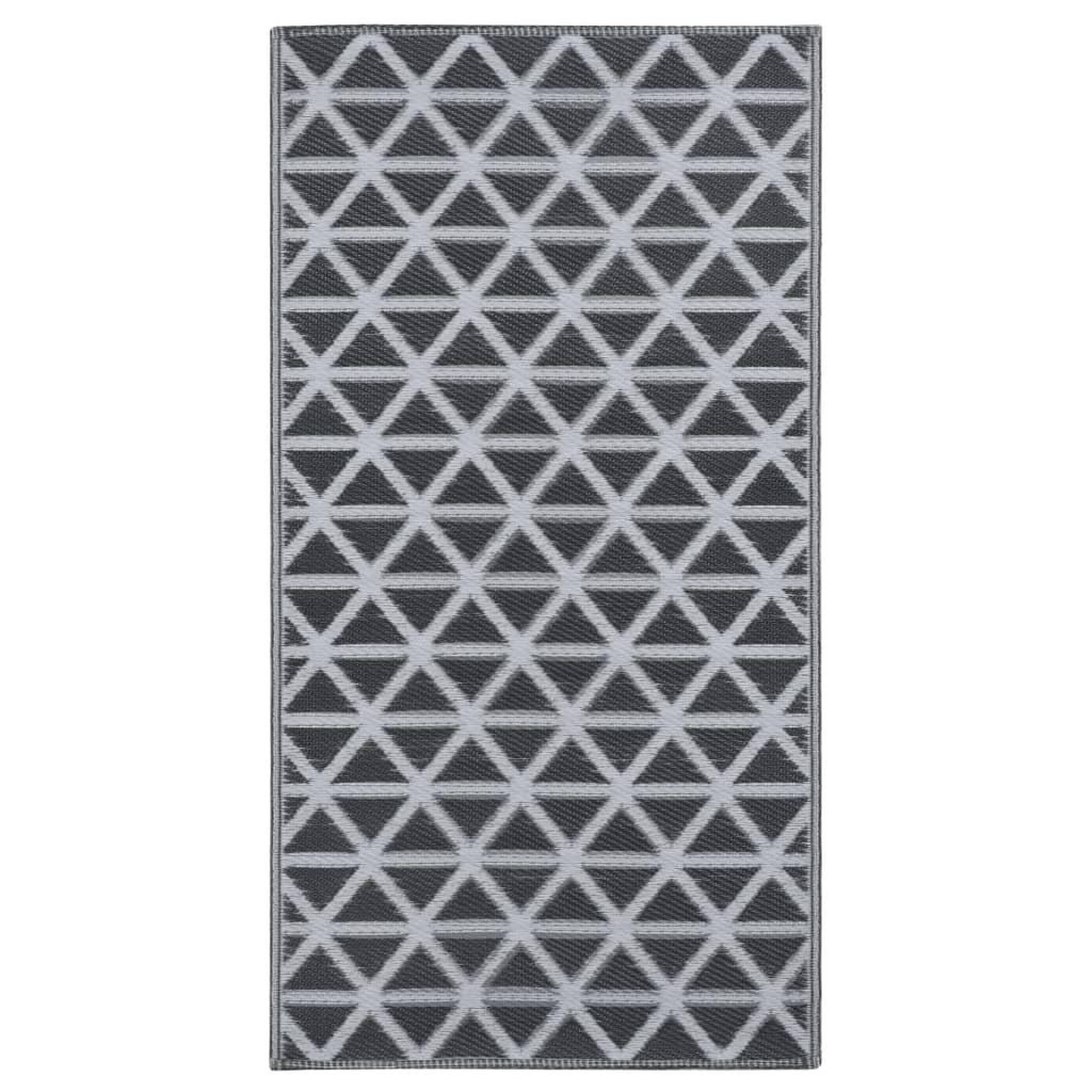 Voir la diapositive 2 : VIDAXL Tapis d'exterieur ARAKIL noir 120x180 cm PP