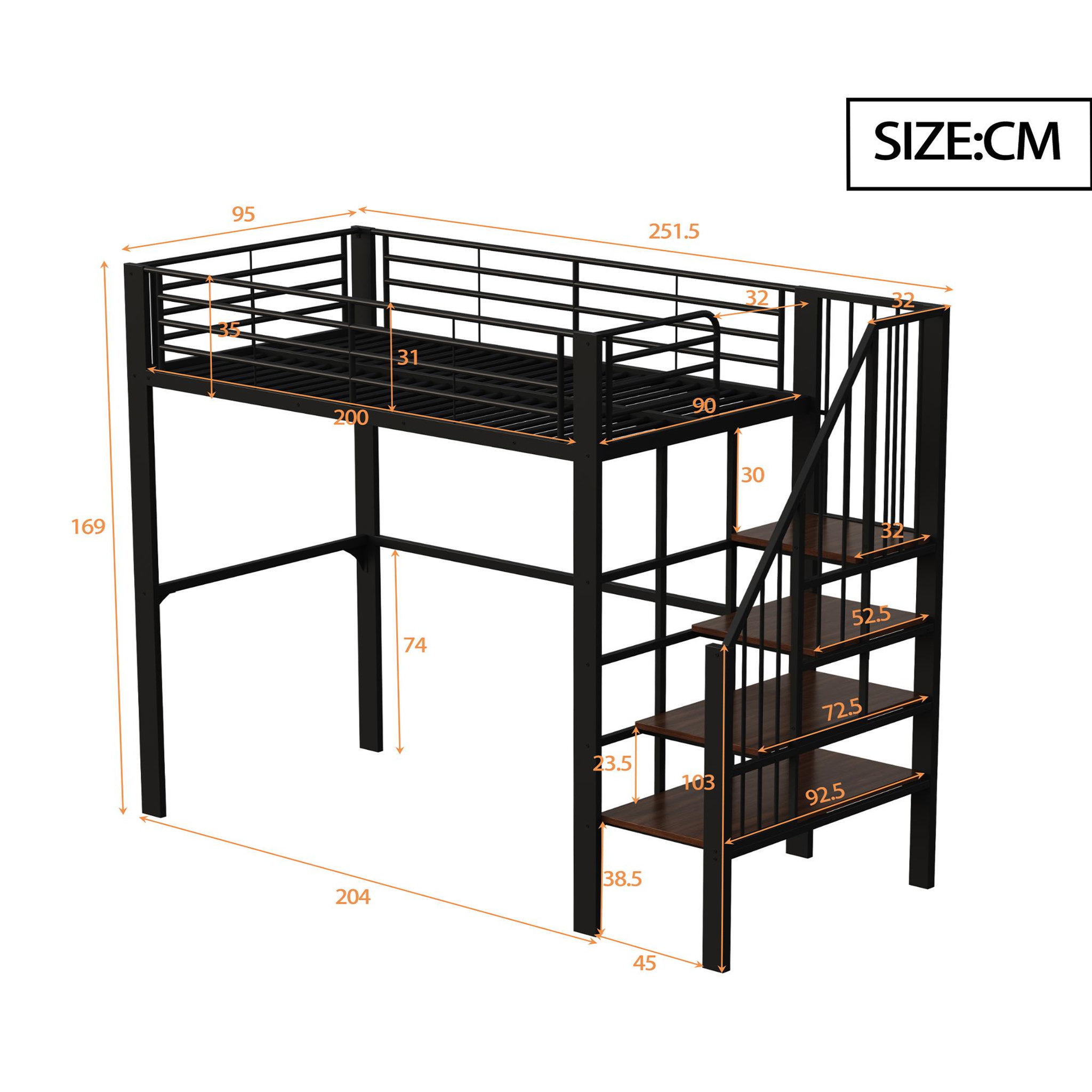 Voir la diapositive 3 : MERAX Lit mezzanine