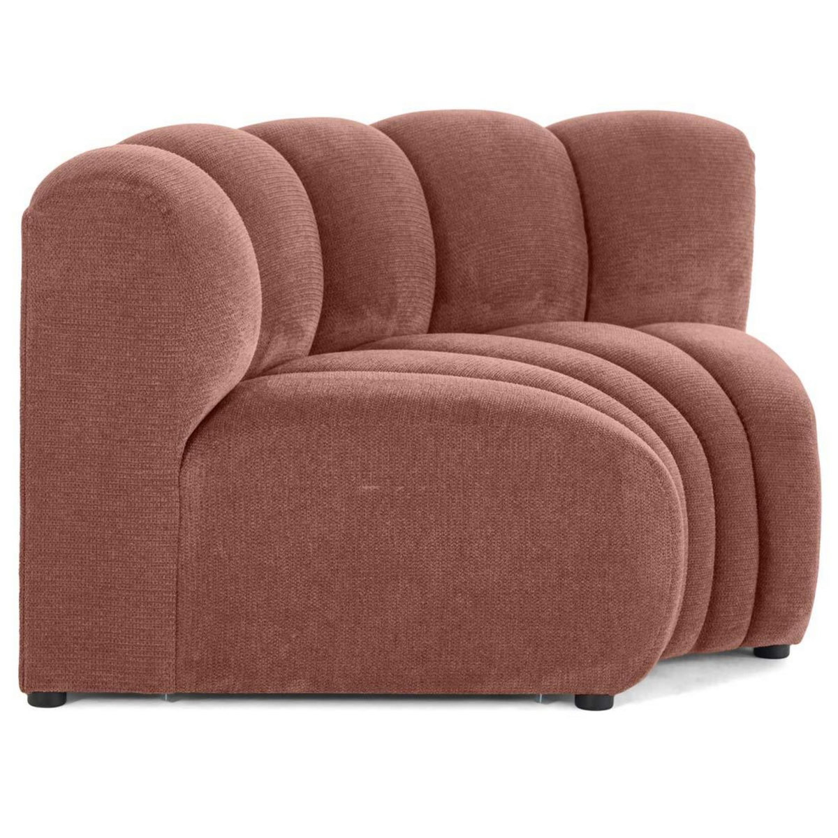 LISA DESIGN Debbie - module d'angle réversible en tissu texturé