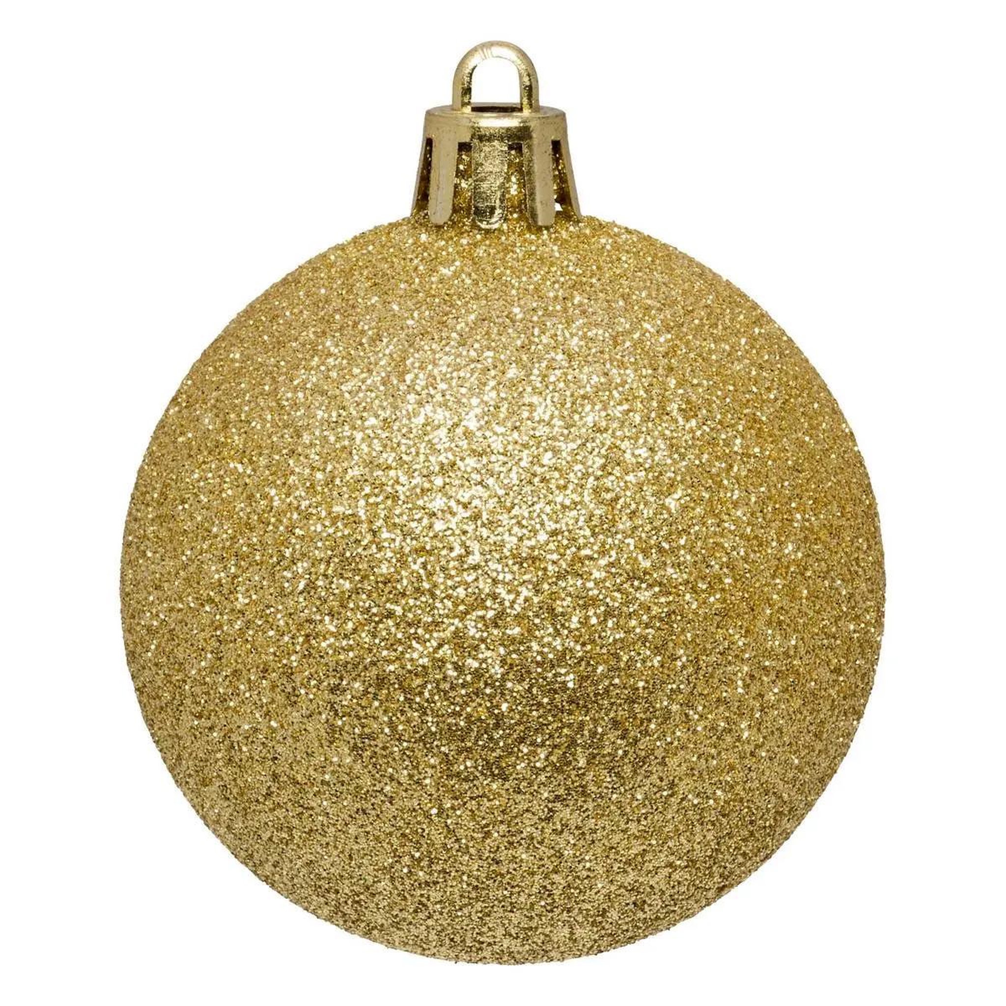 Voir la diapositive 3 : ATMOSPHERA Kit 44 pièces déco de noël   star  24cm doré