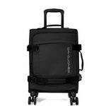 David Jones Sac de voyage cabine à roulettes 37L simple compartiment 55cm. Coloris disponibles : Vert, Noir