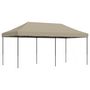 Voir la diapositive 2 : VIDAXL Tente de reception pliable escamotable taupe 580x292x315 cm