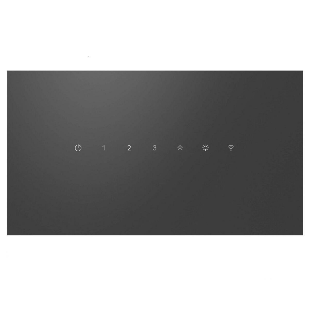 BOSCH Hotte décorative inclinée 80cm 768m3/h noir - DWK87FN60