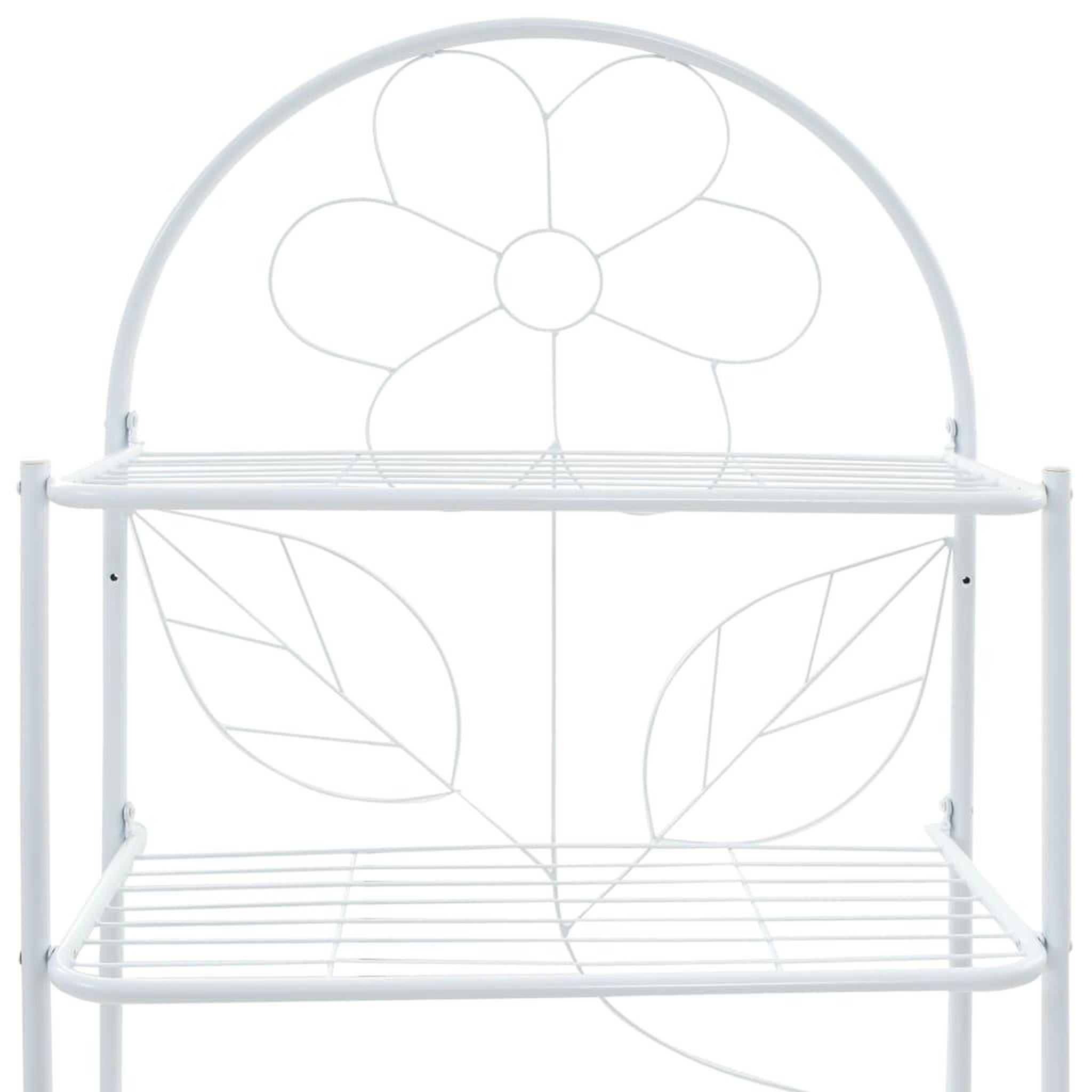 Voir la diapositive 5 : VIDAXL Etagere de toilette Blanc 60x33x174 cm
