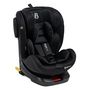 Voir la diapositive 2 : BEBELISSIMO BEBELISSIMO - Siège auto Isofix - pivotant 360 ° - groupe 0+/1/2/3 - (0-36kg) - i-Leto - noir - protections latérales