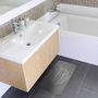 Voir la diapositive 3 : Paris Prix Tapis de Bain  Maison de Famille  45x75cm Gris