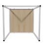 Voir la diapositive 4 : Paris Prix Lot de 3 Tables Gigognes  Origin  45cm Blanc