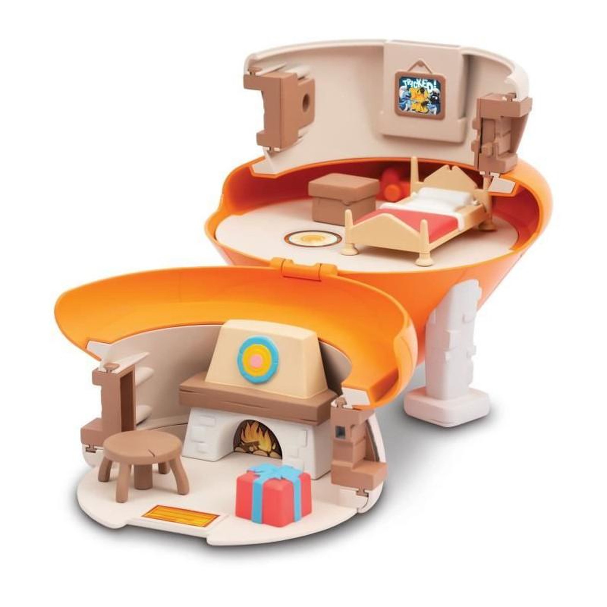 Voir la diapositive 5 : Giochi Preziosi Maison de jeu - GIOCHI PREZIOSI - Les Schtroumpfs - Maison magique avec 1 figurine Farceur et accessoires - a partir de 3 ans -