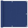 Voir la diapositive 1 : VIDAXL Ecran de balcon Bleu 90x500 cm Tissu Oxford