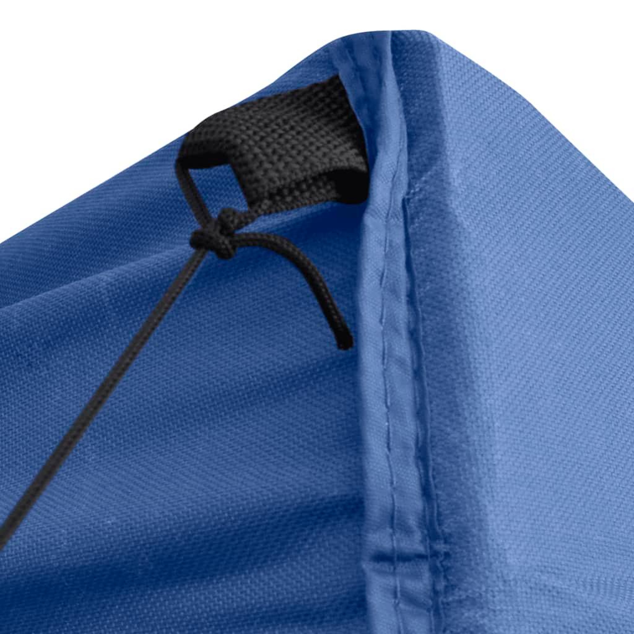 Voir la diapositive 4 : VIDAXL Tente de reception pliable avec 4 parois 2x2 m Acier Bleu