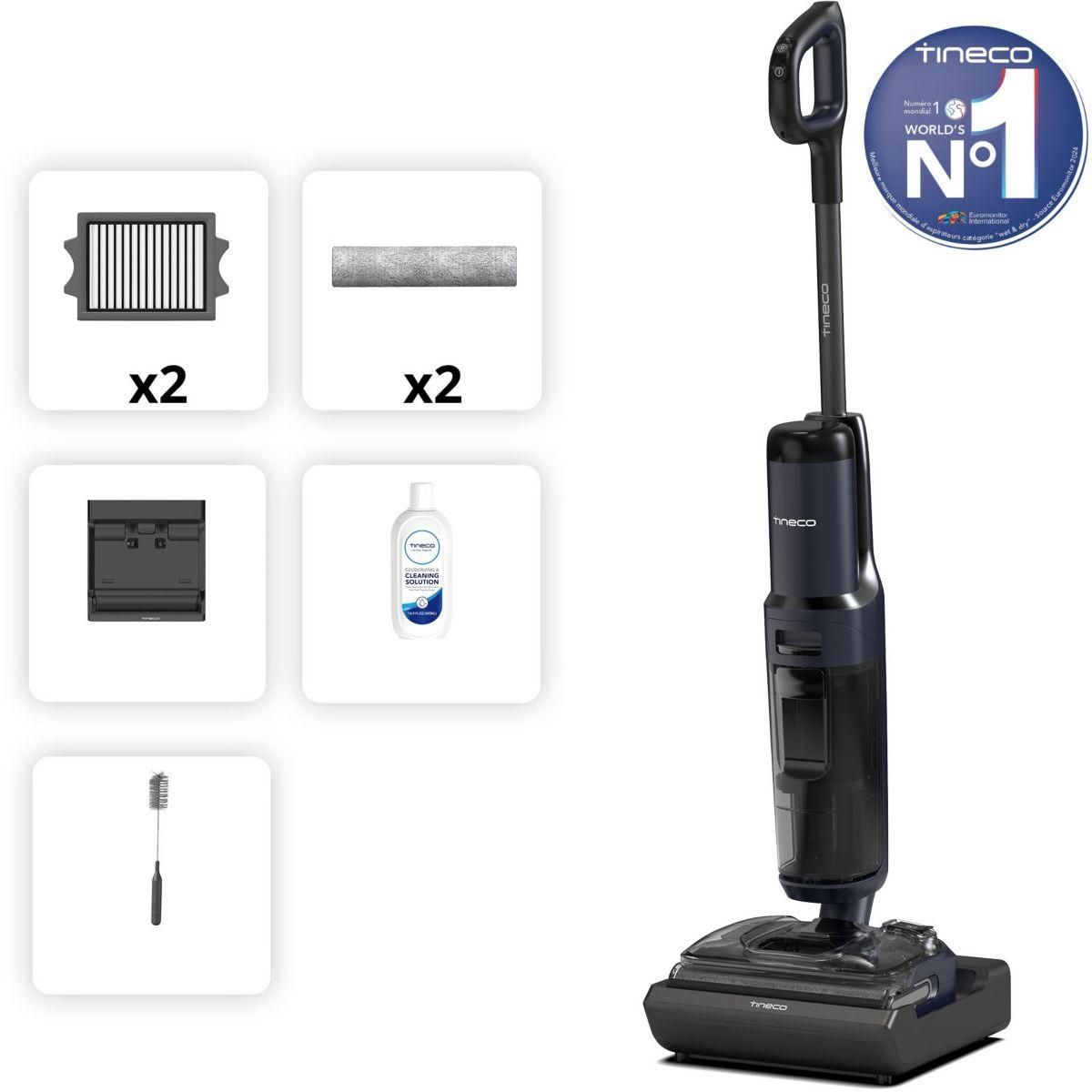 TINECO Aspirateur laveur Floor One S7 Stretch