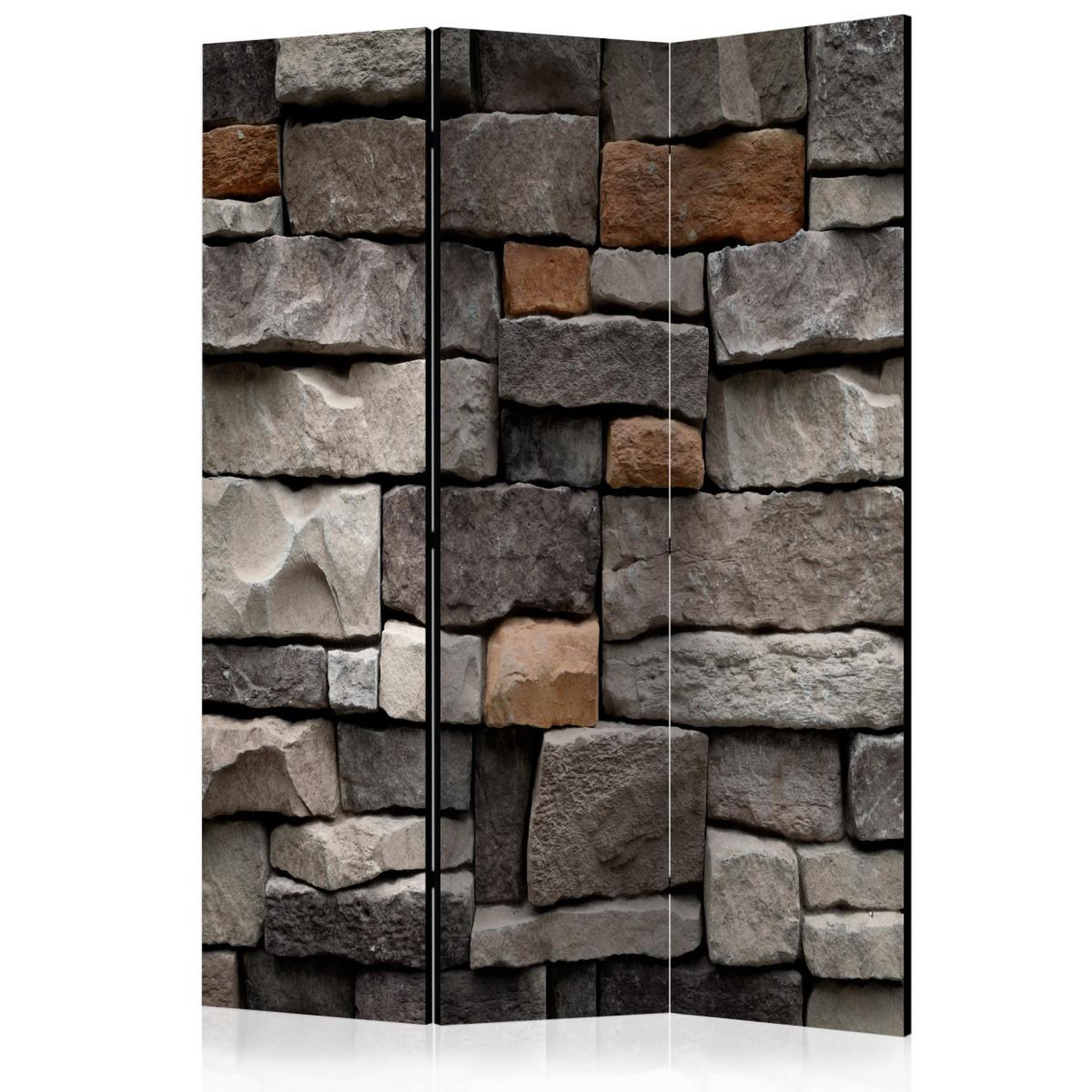 Paris Prix Paravent 3 volets  stony stronghold  135x172cm