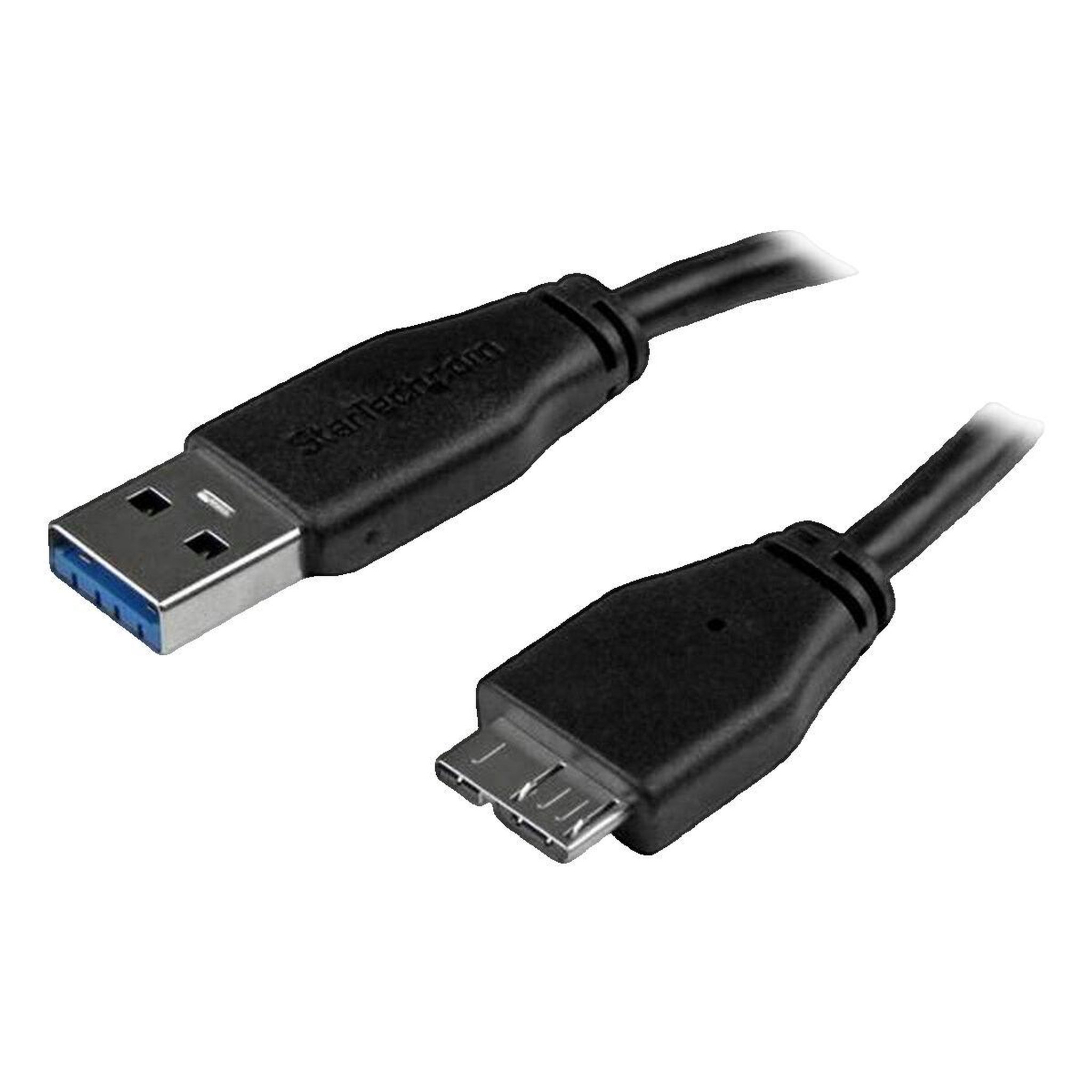StarTech.com Câble USB StarTech.com Slim SuperSpeed USB3.0 A vers Micro B 15 cm