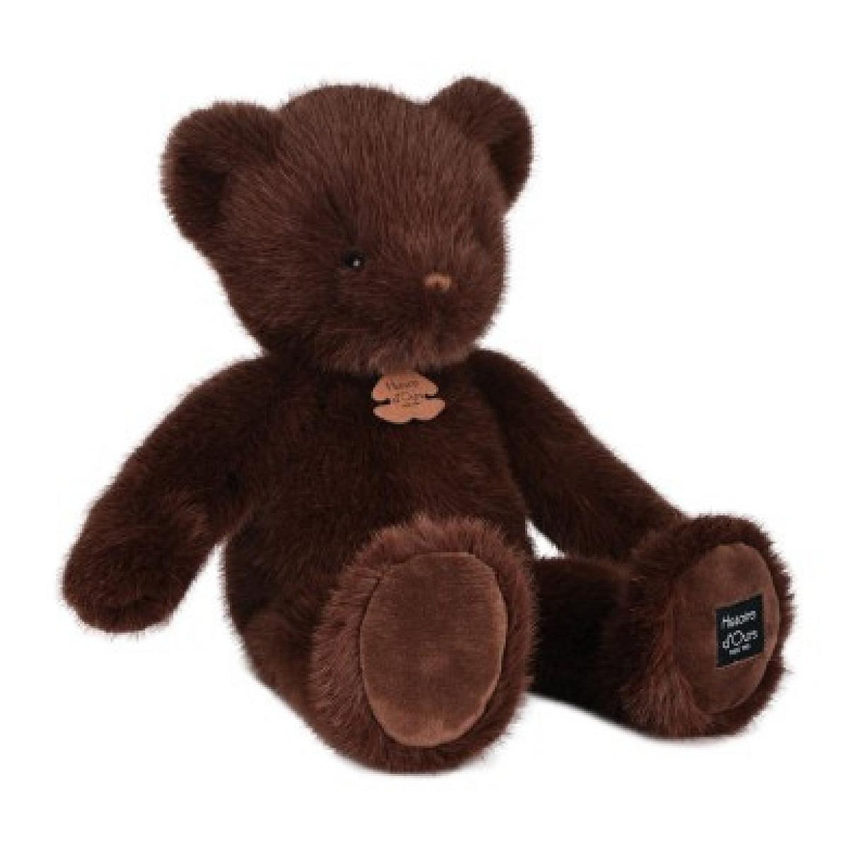 Histoire D'Ours Ours en peluche Clémentin Marron Chocolat - 38 cm