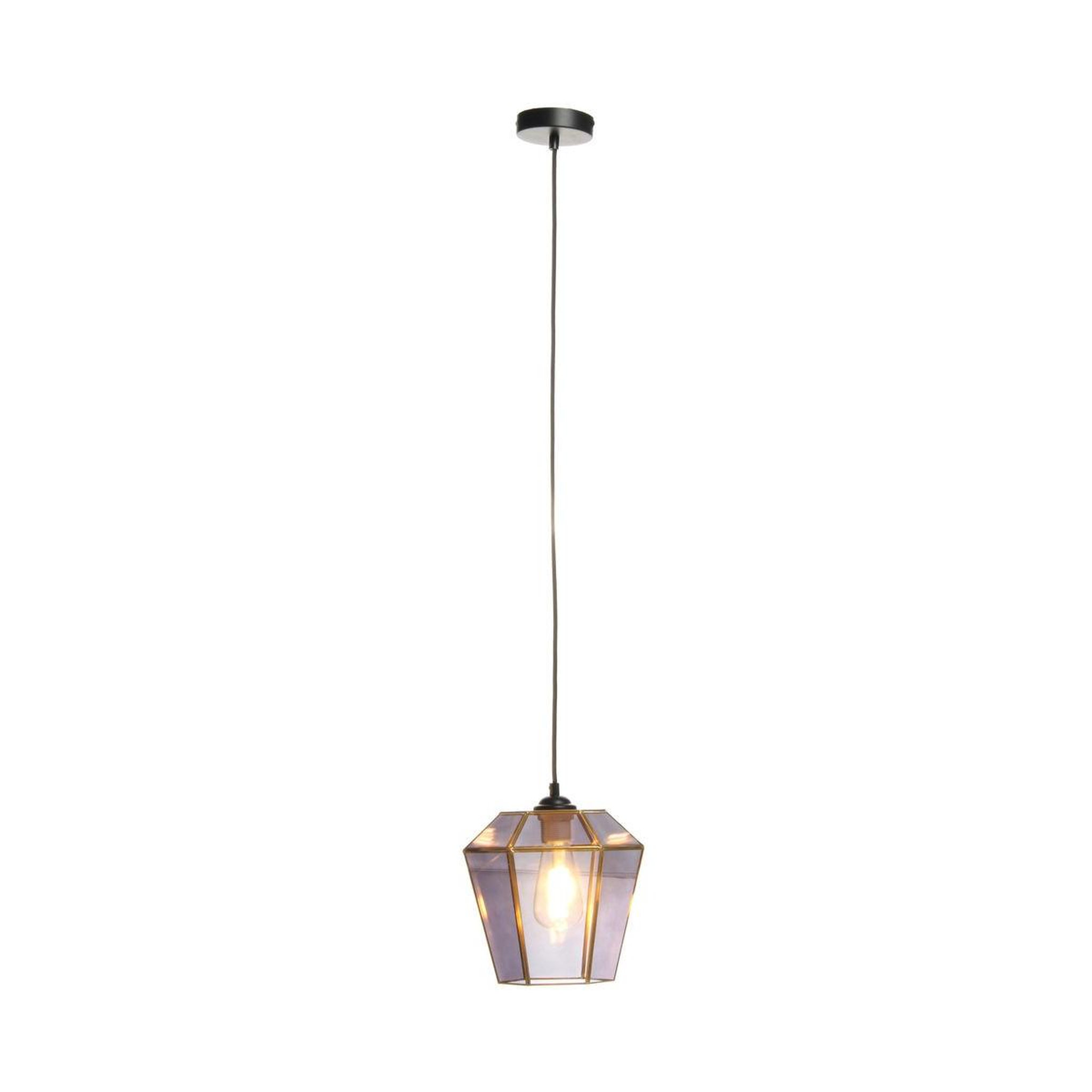 Voir la diapositive 4 : Paris Prix Lampe suspension déco  terias  26cm gris