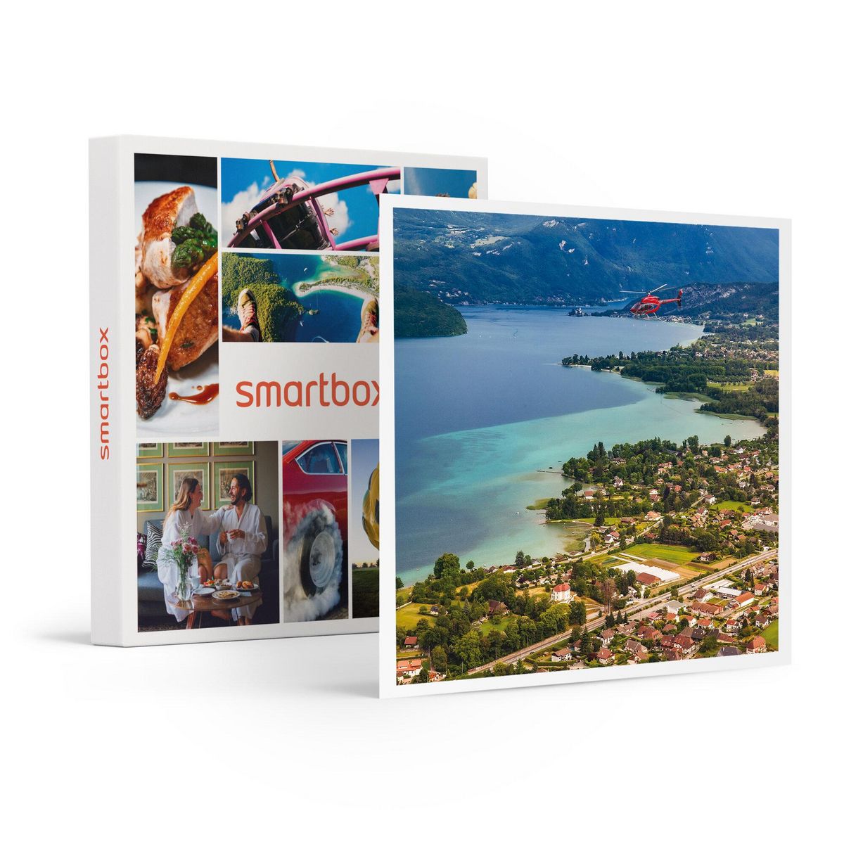 Smartbox Vol en hélicoptère de 20 min pour 2 personnes au-dessus de Chambéry - Coffret Cadeau Sport & Aventure