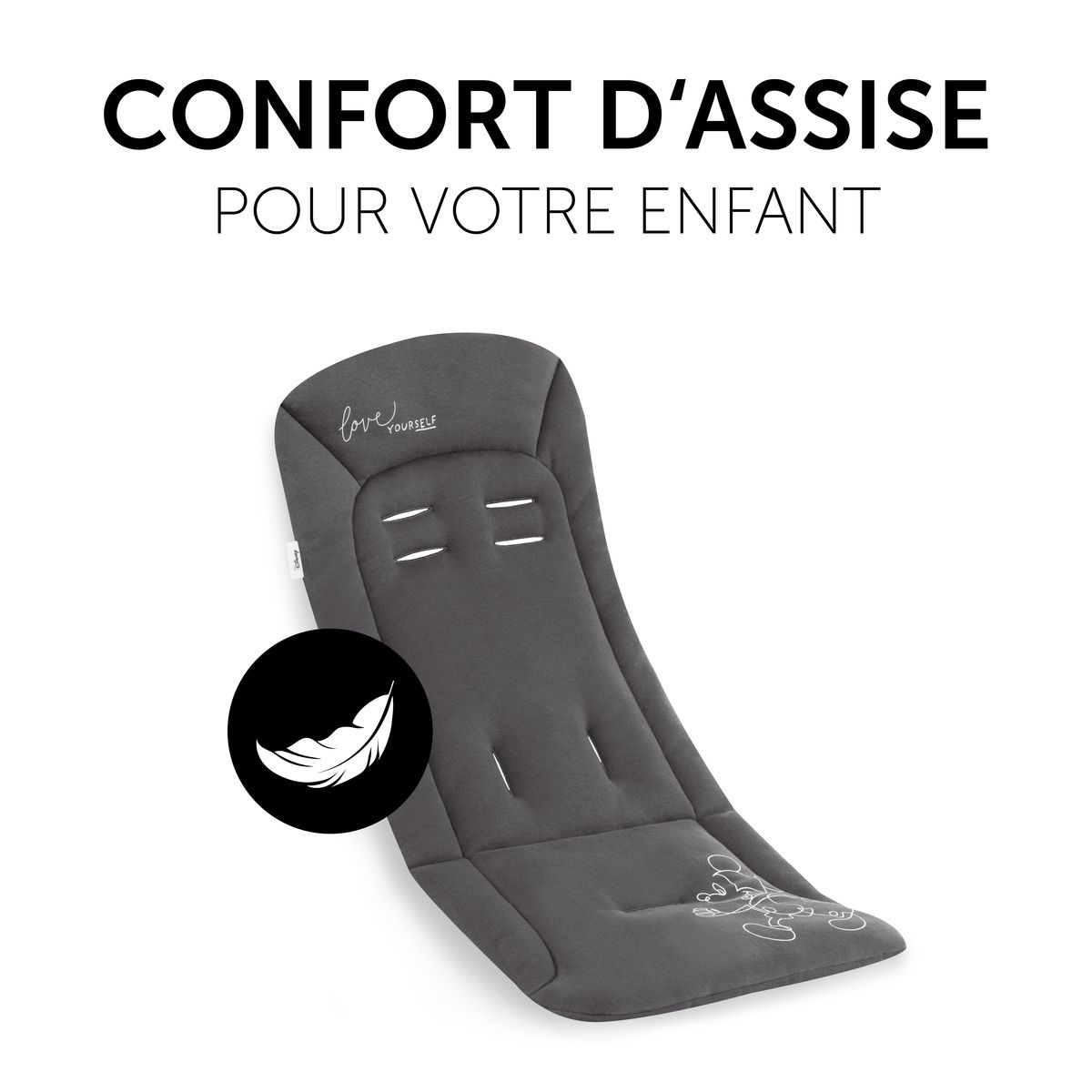 HAUCK Sur-assise pour poussette Pushchair Seat Liner