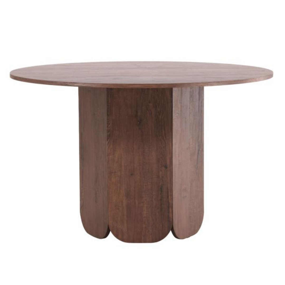 Paris Prix Table à Manger Ronde  Tekla  120cm Marron