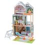 Voir la diapositive 2 : Kidkraft Maison Hallie en bois pour poupées de 30 cm